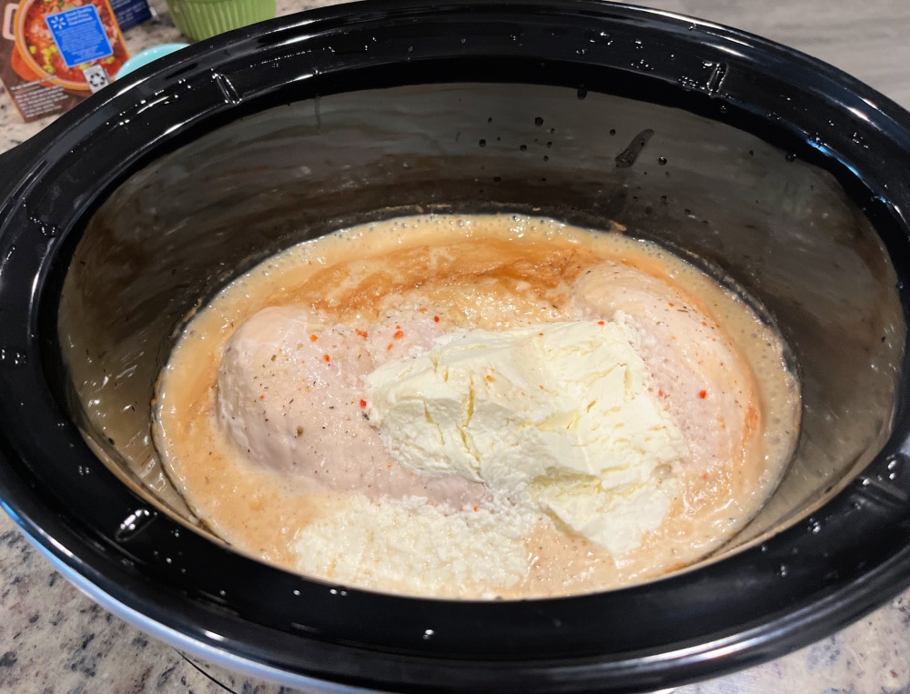 Easy Slow Cooker Creamy Italian Pasta