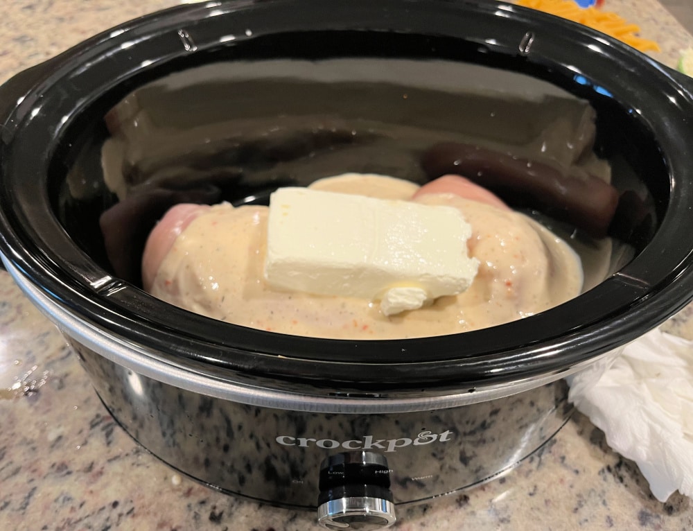 Easy Slow Cooker Creamy Italian Pasta